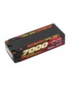 GENS ACE REDLINE 2.0 SERIES 7000 mAh MID SHORTY 7.6V HV 140C 2S2P HC 5,0mm BANANA BULLET - GEA70002S14M5
