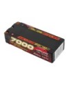 GENS ACE REDLINE 2.0 SERIES 7000 mAh MID SHORTY 7.6V HV 140C 2S2P HC 5,0mm BANANA BULLET - GEA70002S14M5