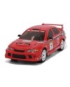 COCHE MITSUBISHI EVO 1/10 RALLY BRUSHLESS 60A 3300KW HNR9804-R 4X4 WATERPROOF ROJO RTR