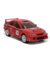 COCHE MITSUBISHI EVO 1/10 RALLY BRUSHLESS 60A 3300KW HNR9804-R 4X4 WATERPROOF ROJO RTR