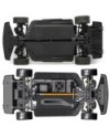 COCHE BMW 1/10 DRIFT BRUSHLESS 60A 3300KW HNR9803-R 4X4 WATERPROOF ROJO RTR