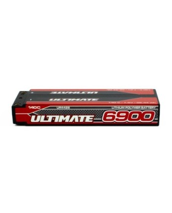 BATERÍA ULTIMATE GRAFENO HV LiPo STICK HC 6900mAh 2S 7.6V 140C CONEXION 5mm