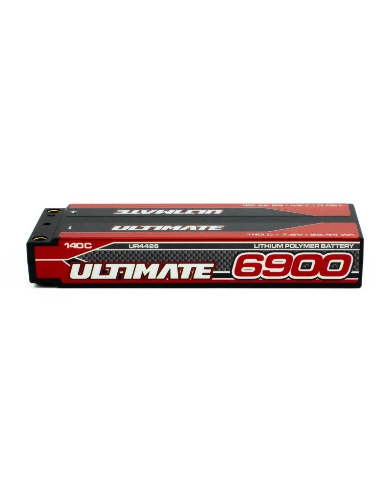 BATERÍA ULTIMATE GRAFENO HV LiPo STICK HC 6900mAh 2S 7.6V 140C CONEXION 5mm
