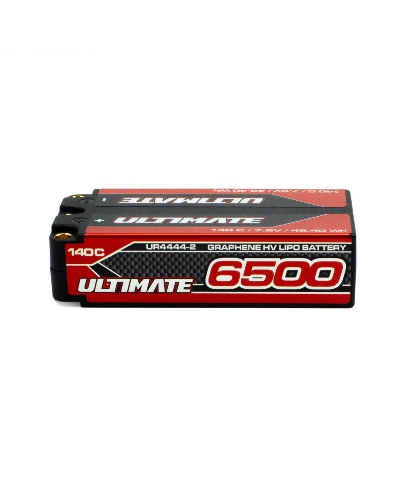 BATERÍA ULTIMATE GRAFENO HV LiPo SHORTY 7.6v. 6500mAh 140C CONEXION 5mm