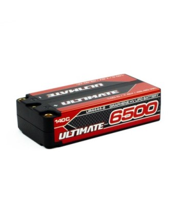 BATERÍA ULTIMATE GRAFENO HV LiPo SHORTY 7.6v. 6500mAh 140C CONEXION 5mm