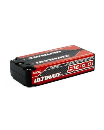 BATERÍA ULTIMATE GRAFENO HV LiPo SHORTY 7.6v. 5300mAh 140C CONEXION 5mm