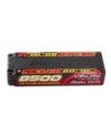 GENS ACE REDLINE 2.0 SERIES 8500 mAh 7.6V HV 140C 2S1P HC 5,0mm BANANA BULLET - GEA85002S14D5