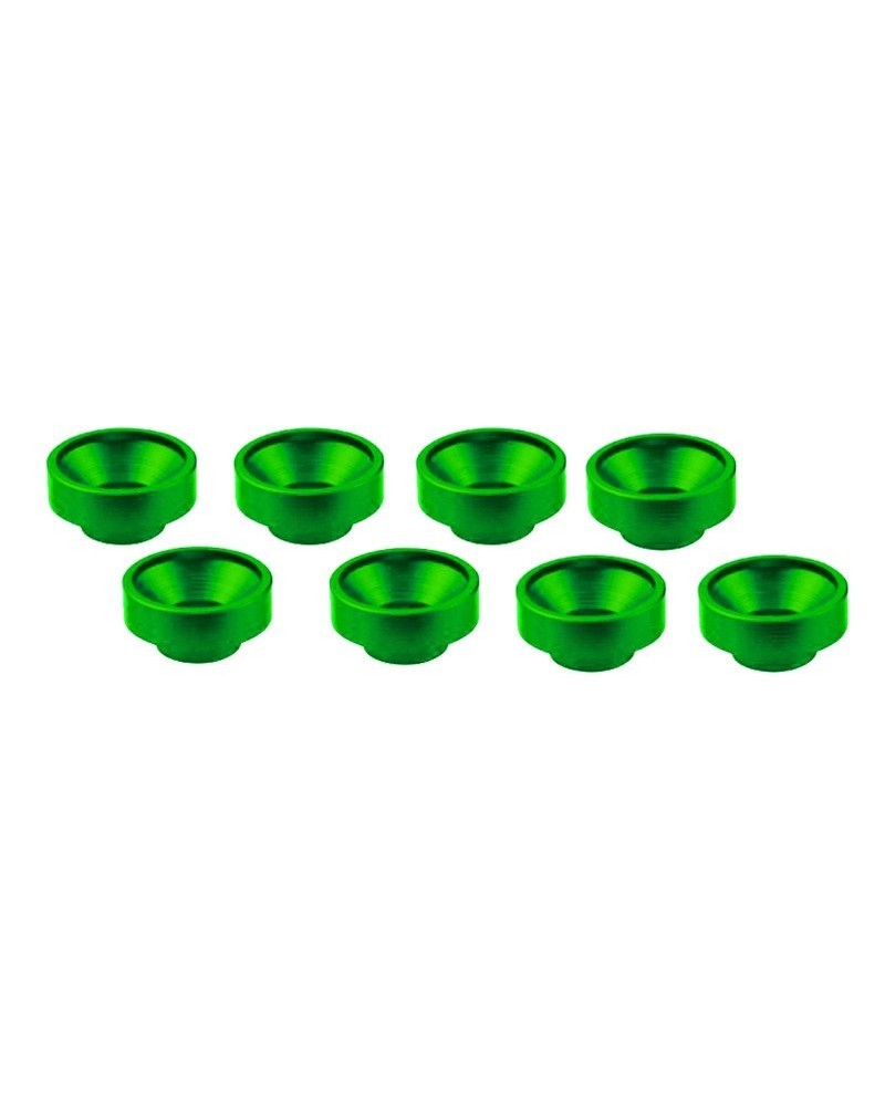 ARANDELAS ALUMINIO PARA SERVO VERDE (8u.)