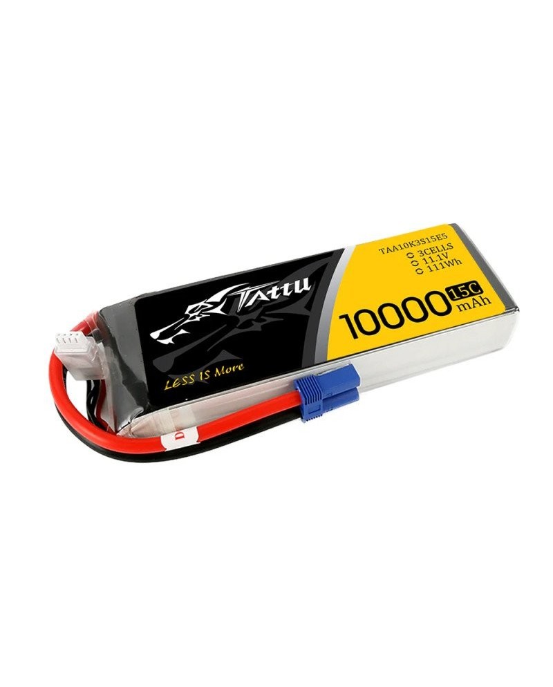 TATTU 10000 mha 11.1V 3S1P 15C EC5 TAA10K3S15E5