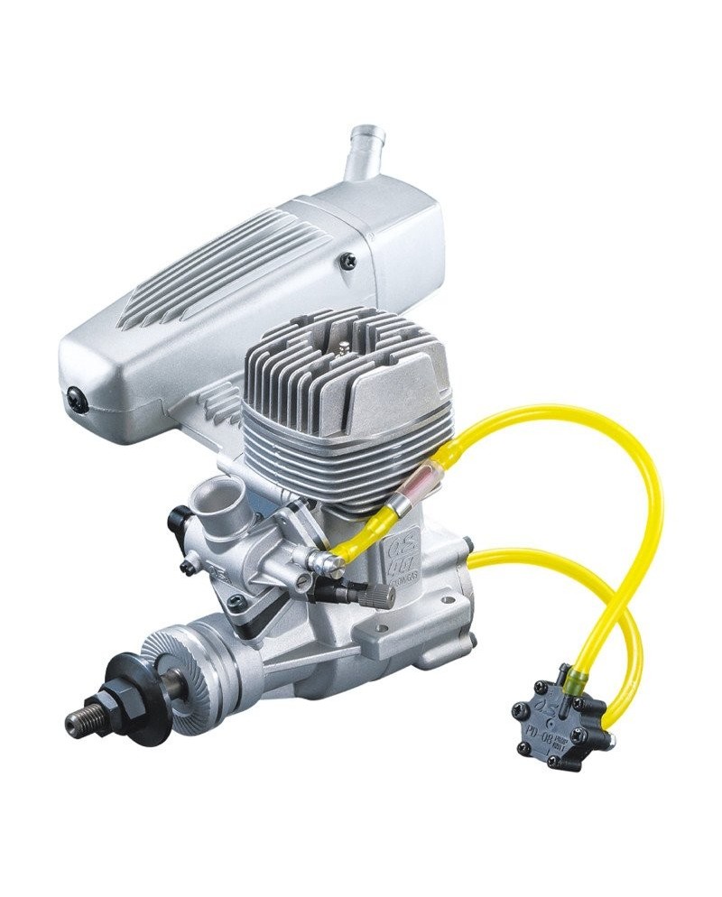 COMBO MOTOR OS GGT15 AVION 2T GLOW CON ESCAPE 4040