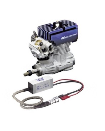 COMBO MOTOR OS GT15HZ II HELICOPTERO 2T GLOW CON ESCAPE POWERBOST 15HZ