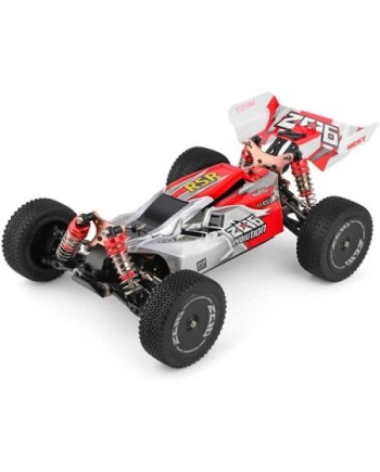 COCHE ELECTRICO RTR 1/14 BUGGY 4WD 2.4 MOTOR 550 60KMH WLTOYS ROJO