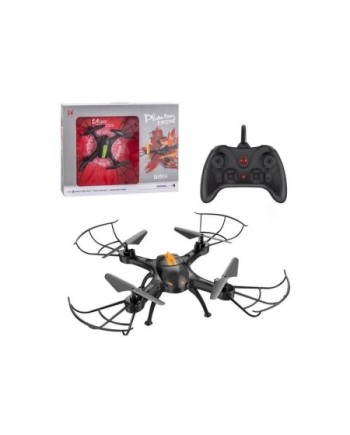CUADRICOPTERO MEDIANO 38.5x30cm 2,4GHZ CON CONTROL DE ALTURA & CAMARA WIFI - NARANJA- LHX43W