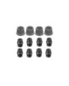 SET CASQUILLOS + ROTULAS AMORTIGUADOR H9901