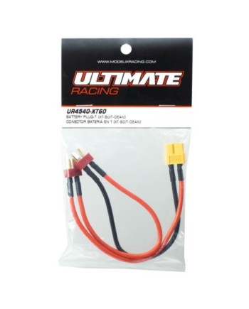 CONECTOR BATERIA EN T (XT-60/T-DEAN)