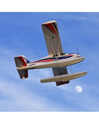 AVION KINGFISHER 1400mm PNP CON RUEDAS, FLOTADORES, SKIS , FLAPS REFLEX V3 FMS