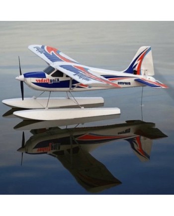 AVION KINGFISHER 1400mm PNP CON RUEDAS, FLOTADORES, SKIS , FLAPS REFLEX V3 FMS
