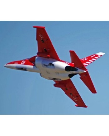 AVION EDF YAK-130 JET V2 70mm PNP ROJO FMS