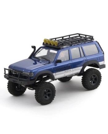 COCHE CRAWLER 1/18 TOYOTA LC80 V2 RTR AZUL FMS