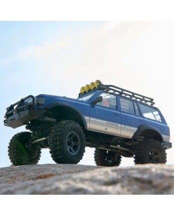 COCHE CRAWLER 1/18 TOYOTA LC80 V2 RTR AZUL FMS