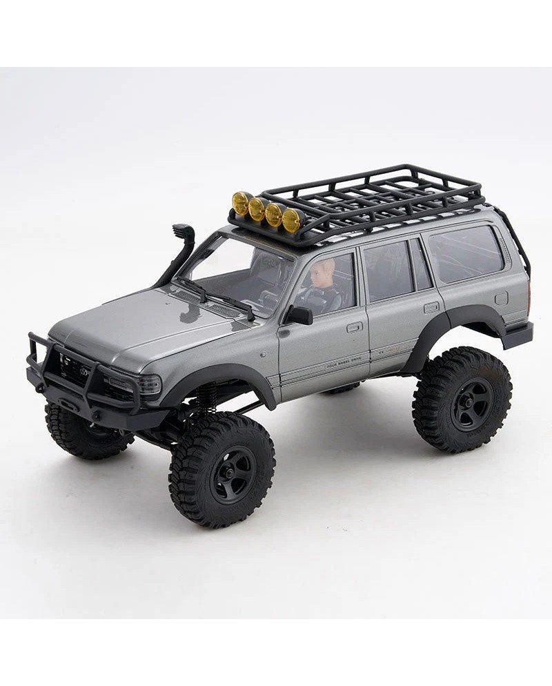 COCHE CRAWLER 1/18 TOYOTA LC80 V2 RTR GRIS FMS