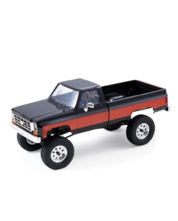 COCHE CRAWLER 1/18 CHERVOLET K10 V2 RTR NEGRO FMS