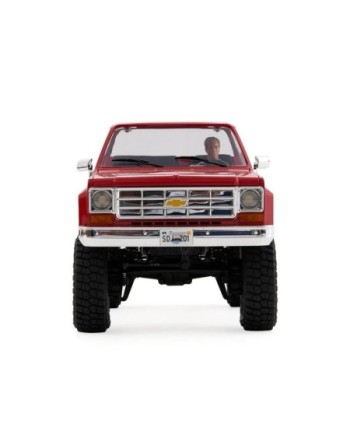 COCHE CRAWLER 1/18 CHERVOLET K10 V2 RTR ROJO FMS