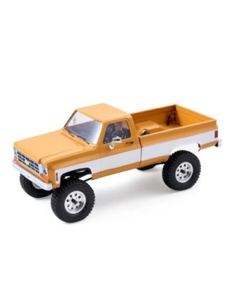 COCHE CRAWLER 1/18 CHERVOLET K10 V2 RTR AMARILLO FMS