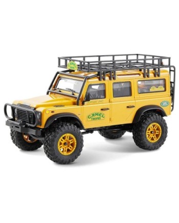 COCHE LAND ROVER 1/24 DEFENDER 110 RTR AMARILLO FMS