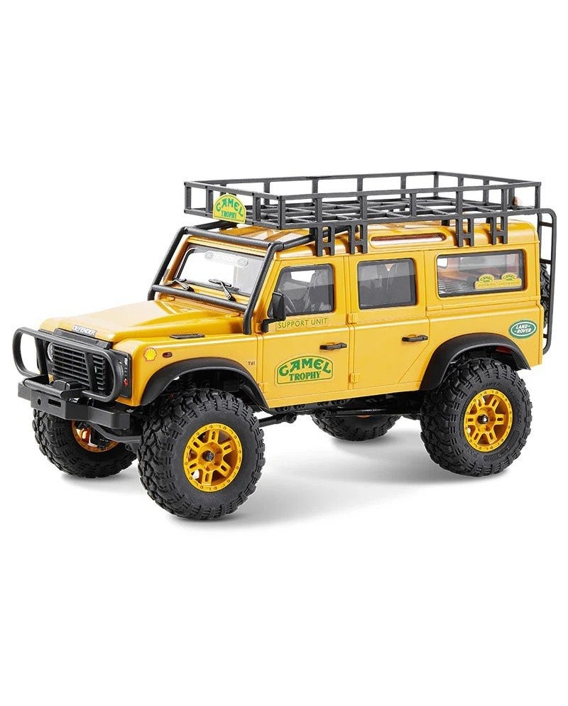 COCHE LAND ROVER 1/24 DEFENDER 110 RTR AMARILLO FMS