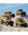 COCHE LAND ROVER 1/24 DEFENDER 90 RTR AMARILLO FMS