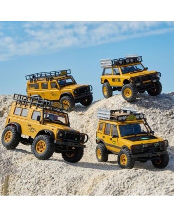 COCHE LAND ROVER 1/24 DISCOVERY FIRST GENERATION RTR AMARILLO FMS
