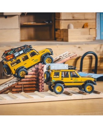 COCHE LAND ROVER 1/24 DISCOVERY FIRST GENERATION RTR AMARILLO FMS