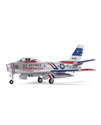 AVION F-86 SKYBLAZER 80mm PNP AZUL FMS