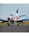 AVION F-86 SKYBLAZER 80mm PNP AZUL FMS