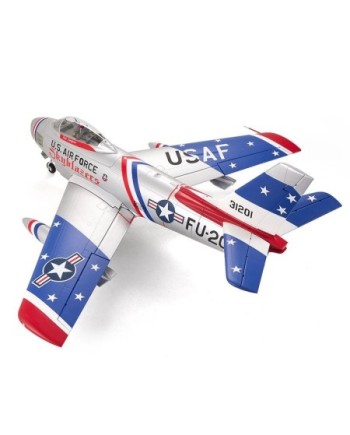 AVION F-86 SKYBLAZER 80mm PNP AZUL FMS