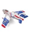 AVION F-86 SKYBLAZER 80mm PNP AZUL FMS