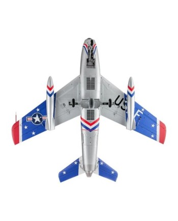 AVION F-86 SKYBLAZER 80mm PNP AZUL FMS