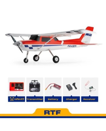 AVION RANGER 1220mm EP RTF ROJO REFLEX V3 FMS