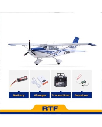 AVION CESSNA 182 1500mm RTF AZUL FMS