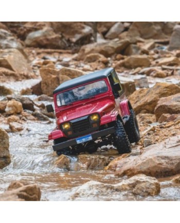 COCHE CRAWLER 1/10 MASHIGAN V2 RS ROJO FMS