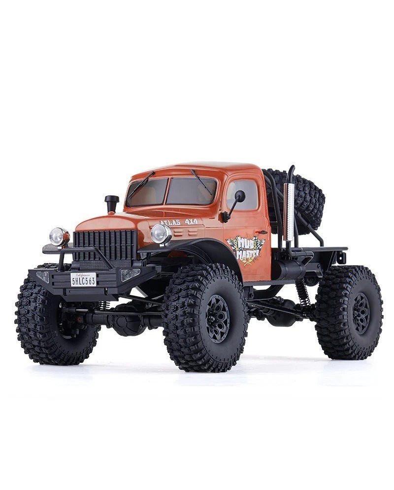 COCHE CRAWLER 1/10 ATLAS 4X4 RS NARANJA FMS