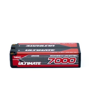 BATERÍA ULTIMATE GRAFENO HV LiPo MID-SHORTY 7.6v. 7000mAh 140C CONEXION 5mm