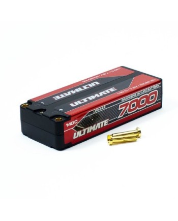 BATERÍA ULTIMATE GRAFENO HV LiPo MID-SHORTY 7.6v. 7000mAh 140C CONEXION 5mm