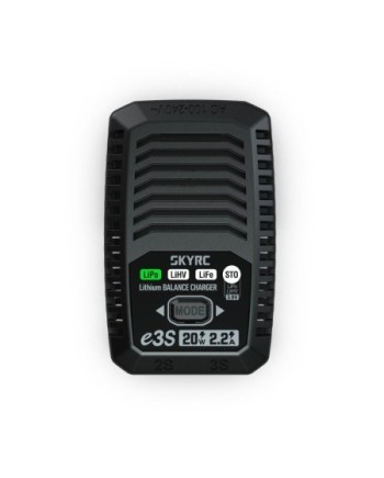 CARGADOR E3S LIPO 2-3S 2.2A 20W 240AC SKYRC
