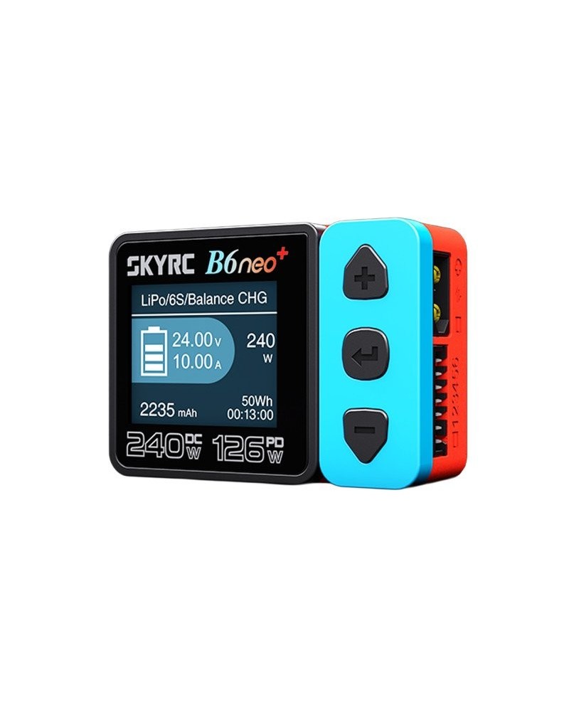 CARGADOR B6NEO+ DC INPUT 10-28V 1-6S 10A SKYRC