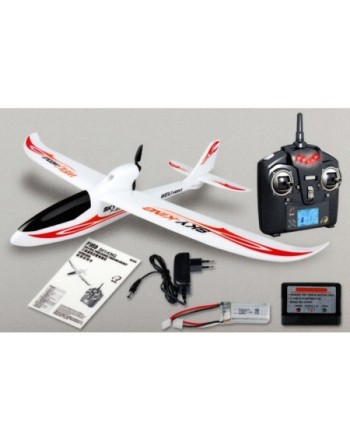 AVION SKY FLY 3CH 2.4GHZ NARANJA - WLTOYS F959