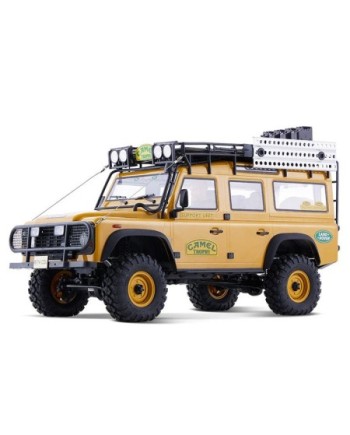 COCHE LAND ROVER 1/10 DEFENDER RS AMARILLO FMS