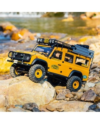 COCHE LAND ROVER 1/10 DEFENDER RS AMARILLO FMS