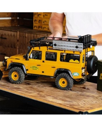 COCHE LAND ROVER 1/10 DEFENDER RS AMARILLO FMS